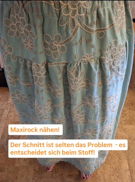 Maxirock nähen