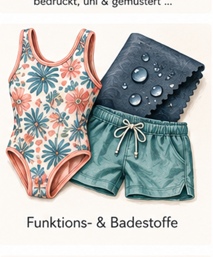 Funktions- und Badestoffe