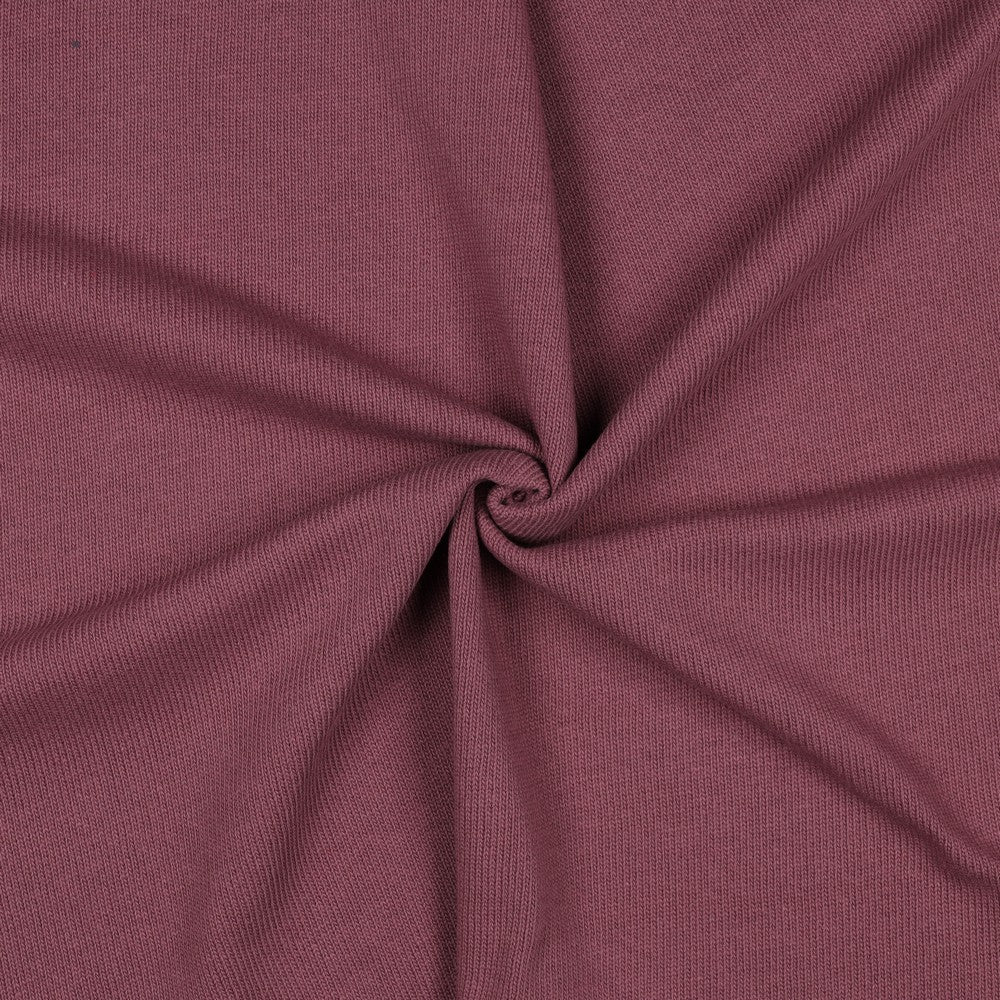 Strickstoff mauve (100% Baumwolle)