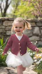 Strickstoff mauve (100% Baumwolle)