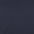 Popeline dunkelblau mit weißen Punkten