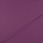 Popeline lila klein gepunktet