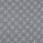 Popeline grau mit weißen Punkten