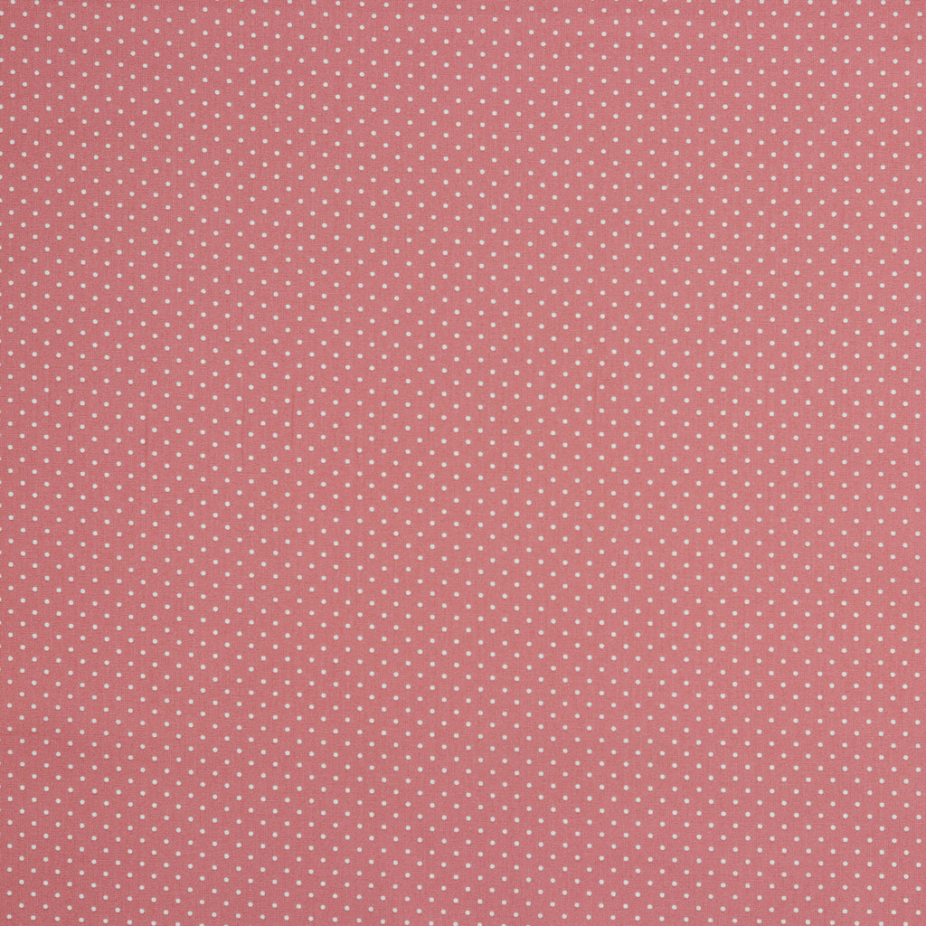 Popeline rosa klein gepunktet