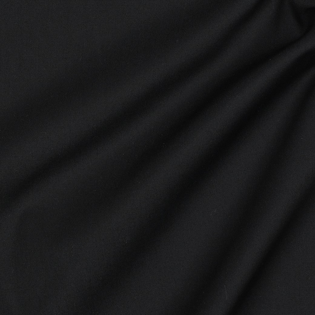 Bio-Popeline schwarz (GOTS-zertifiziert)