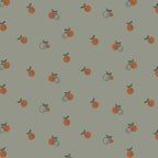 Bio-Baumwolljersey mint mit Früchten (GOTS-zertifiziert)