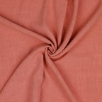 Leinenviskose korallenfarben