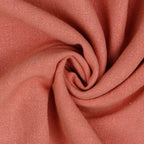 Leinenviskose korallenfarben