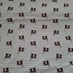 Baumwolljersey hellblau-grün gestreift mit Piratenflaggen