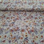 Canvas weiß mit Nähmotiven