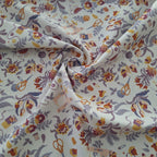 Popeline weiß mit Handarbeitsmotiven