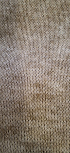 Strickjersey beige meliert