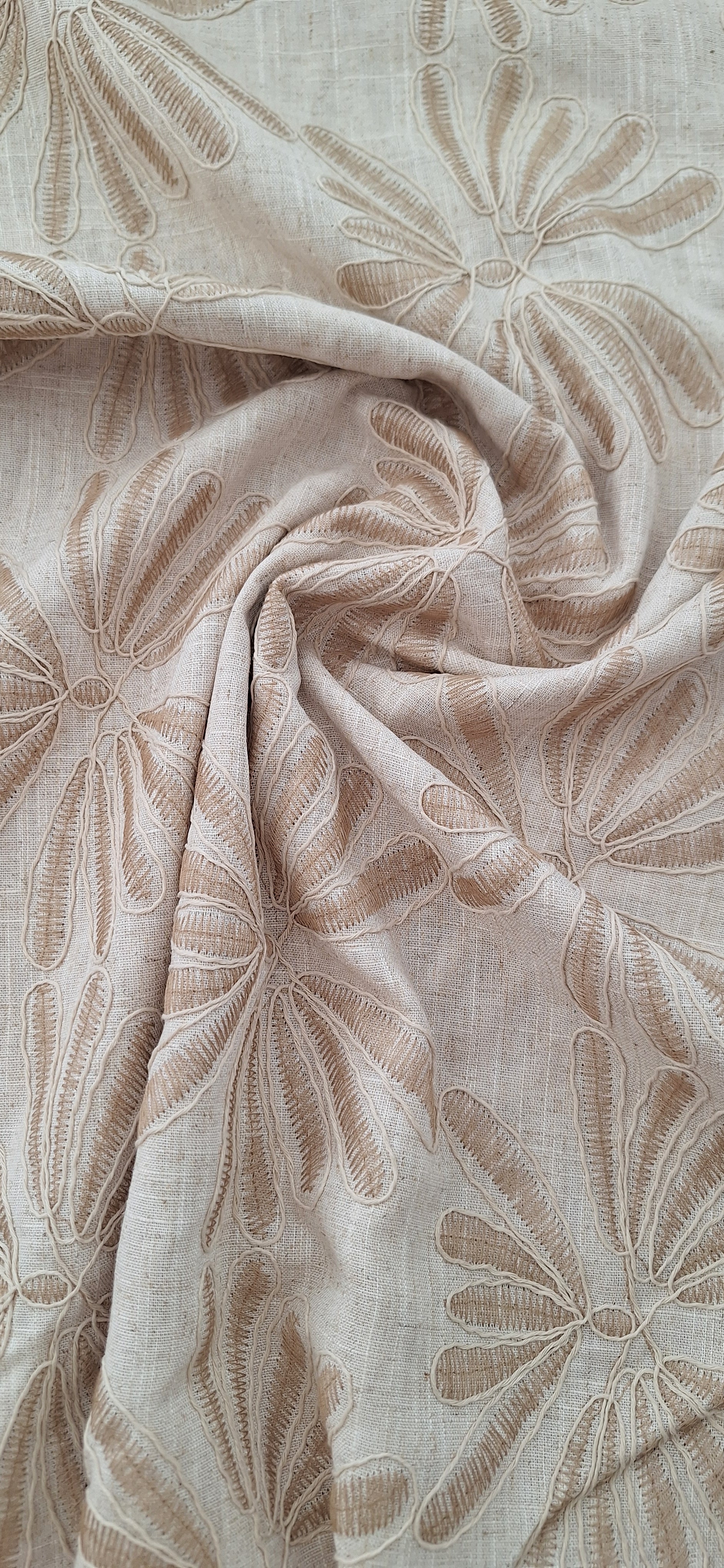 Leinenviskose naturfarben