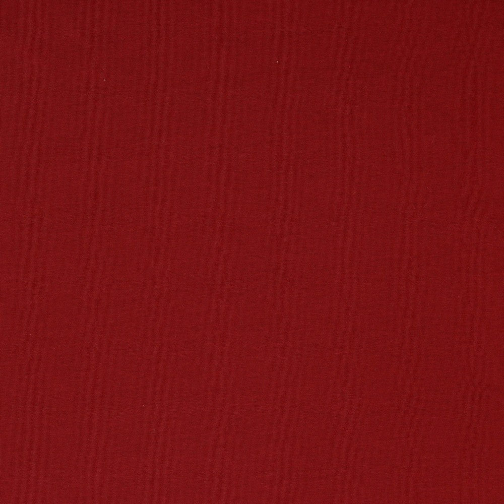Baumwolljersey dunkelrot