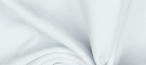 Bio-Baumwolljersey weiß (GOTS-zertifiziert)