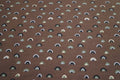Baumwolljersey mauve mit Bögen