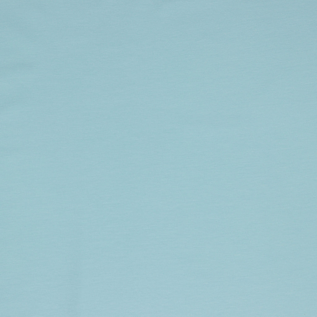 Bio-Baumwolljersey hellblau (GOTS zertifiziert)