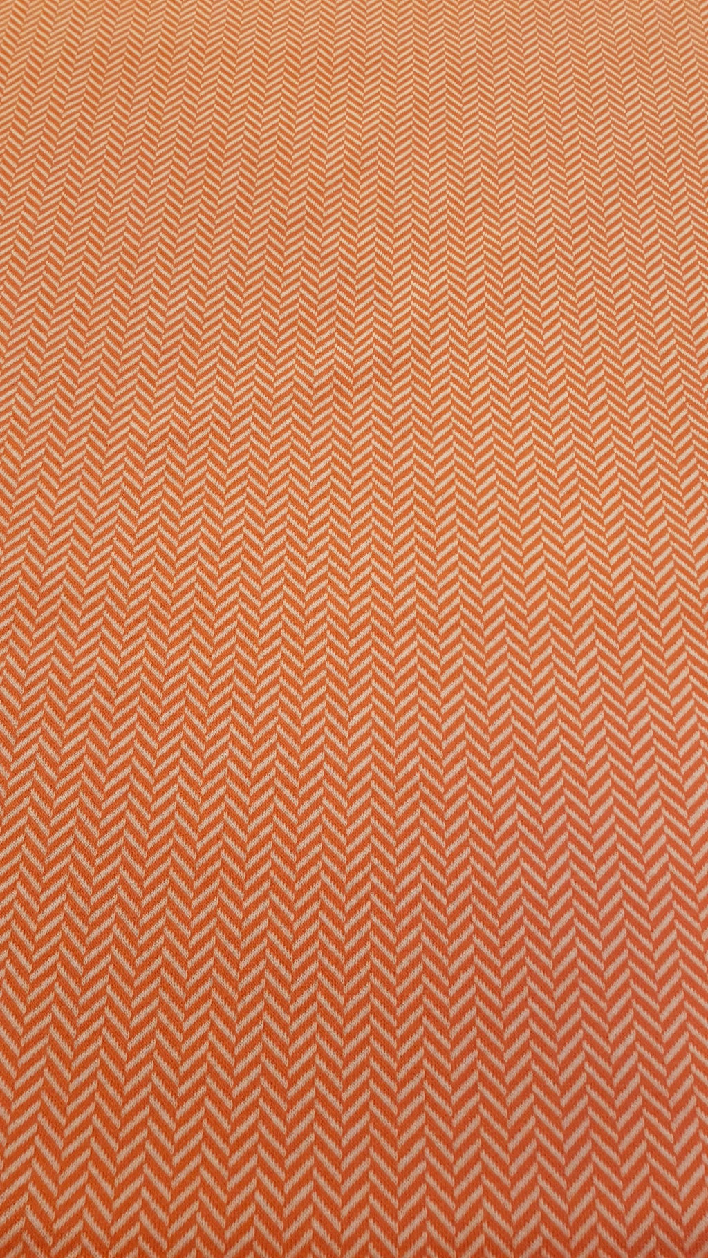 Bio-Jacquard rot/weiß Fischgrätenmuster (GOTS-zertifiziert)