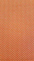 Bio-Jacquard rot/weiß Fischgrätenmuster (GOTS-zertifiziert)