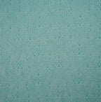 Bio-Sommerstrick mint mit Blüten (GOTS-zertifiziert)