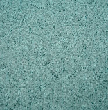 Bio-Sommerstrick mint mit Blüten (GOTS-zertifiziert)