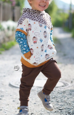 Bio-Baumwolljersey Lucky Bear