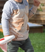 Bio-Baumwolljersey Suso Socke aprikotfarben