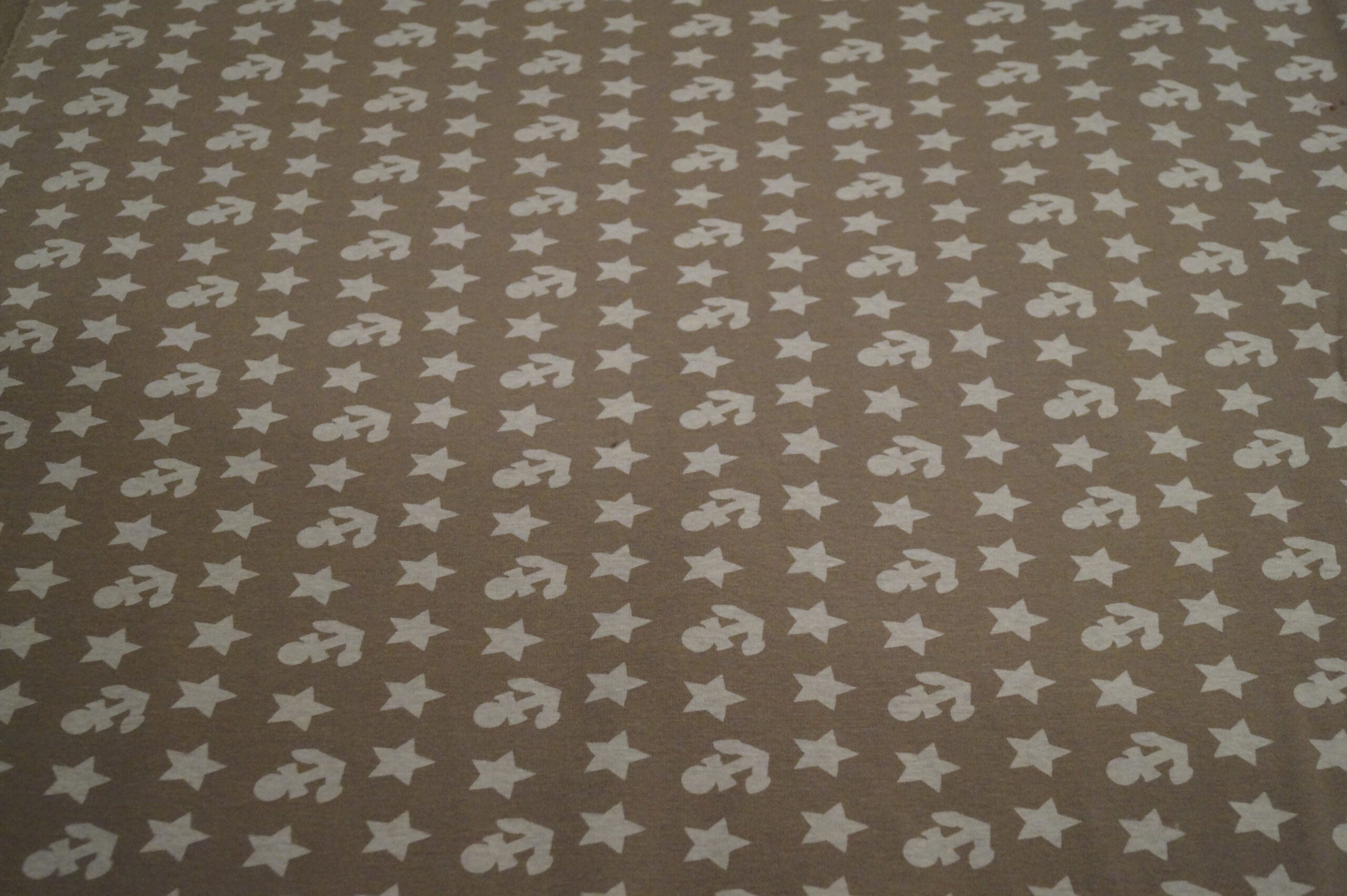 Wintersweat braun mit Ankern und Sternen