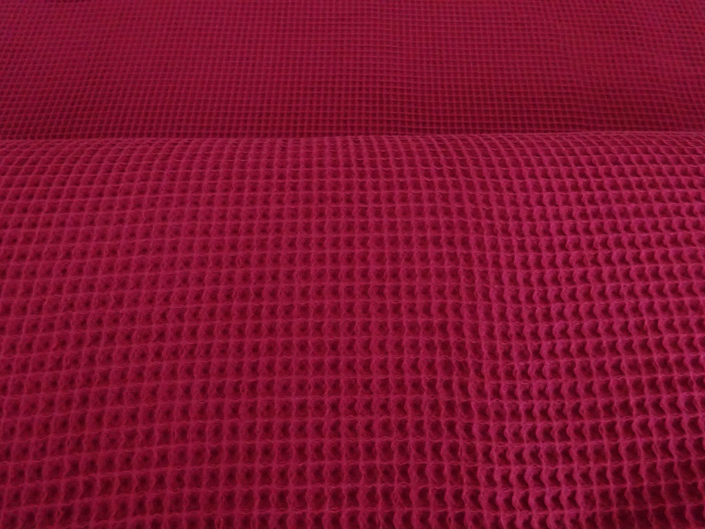 Waffelpiqué beerenfarben