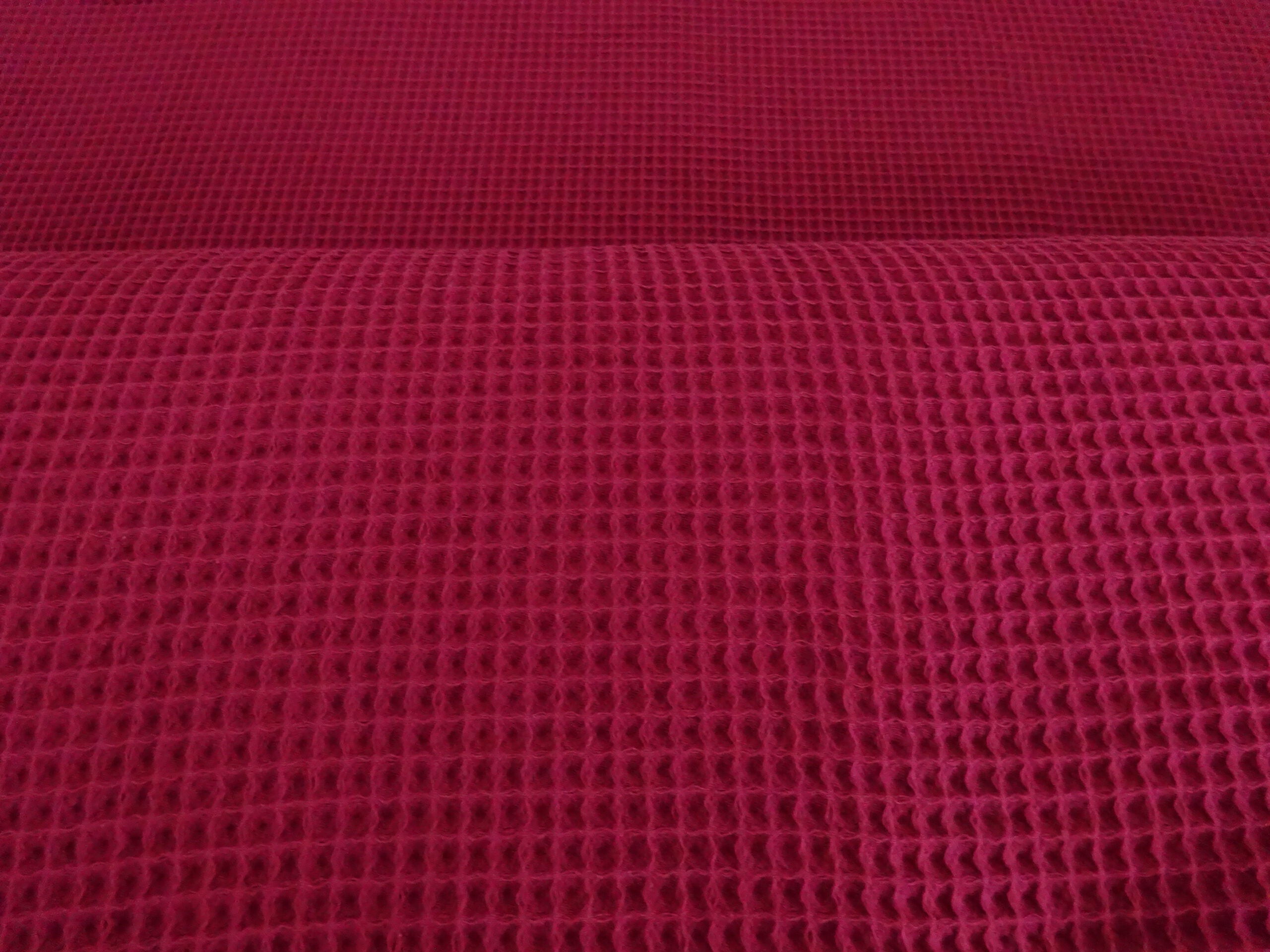 Waffelpiqué beerenfarben