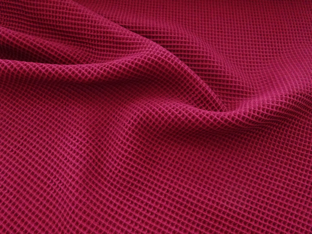 Waffelpiqué beerenfarben