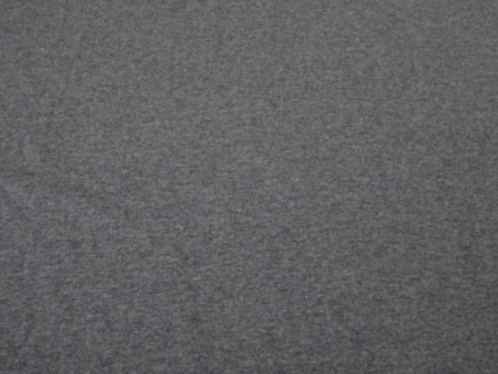 Pointoille Feinstrickjersey (Ajour) dunkelblau meliert