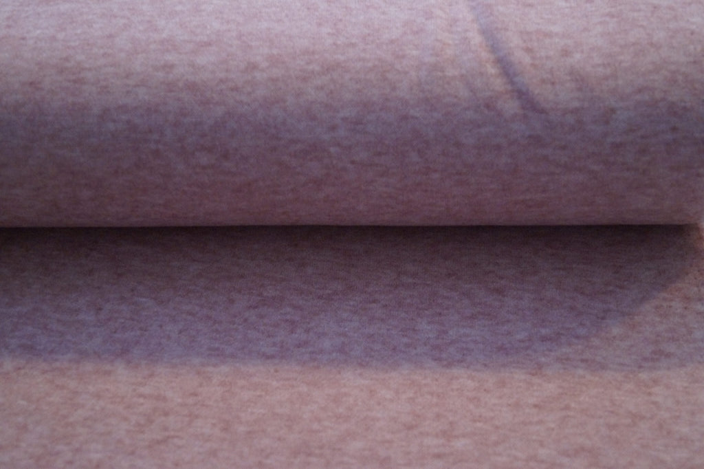 Strickjersey rosa meliert