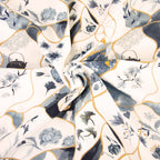 Ecoviskose mit japanischen Motiven (ECOVERO)