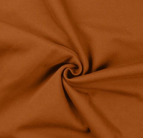 French Terry karamellfarben
