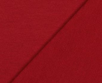 Bio-French Terry bordeaux (GOTS-zertifiziert)
