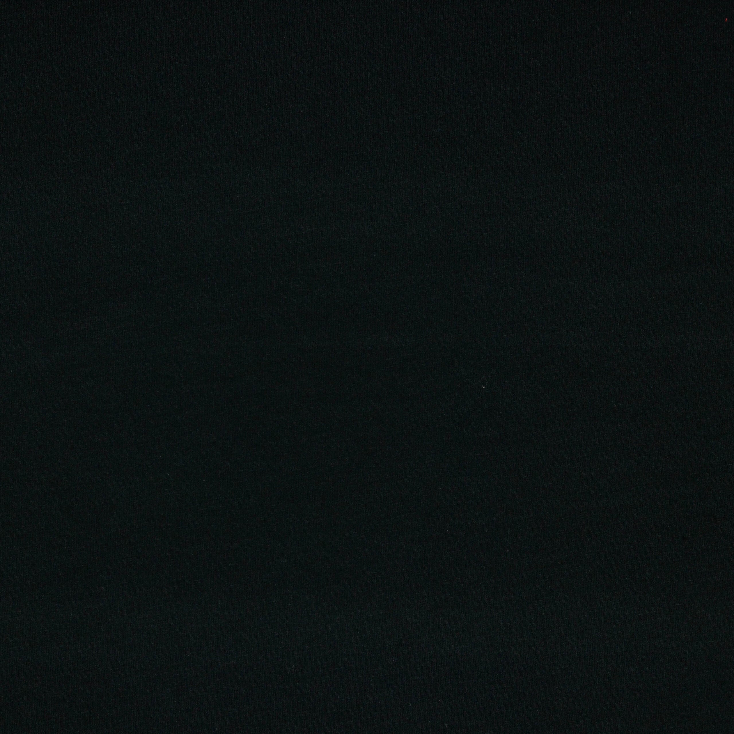 Bio-French Terry schwarz (GOTS-zertifiziert)