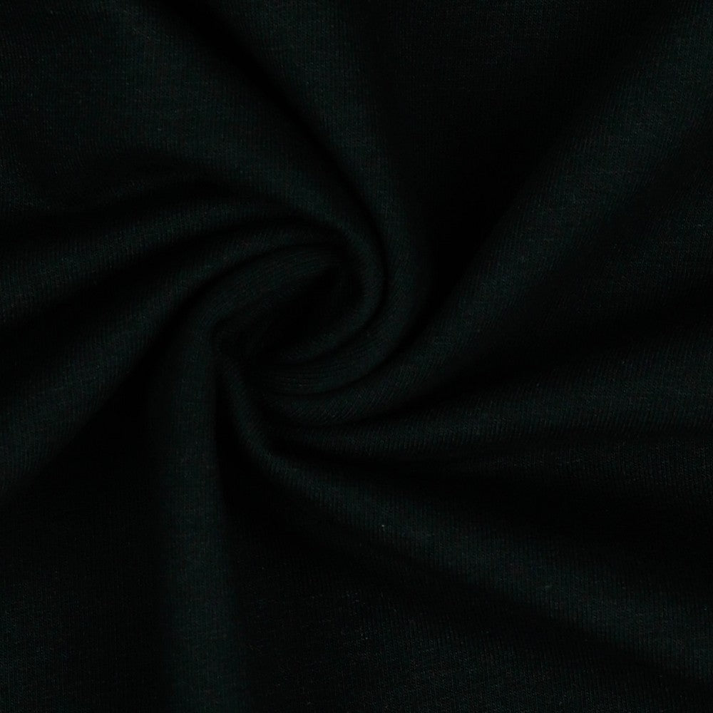 Baumwolljersey schwarz