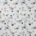 Musselin weiß mit Punkten
