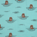 Softsweat dunkelmint mit Walrössern