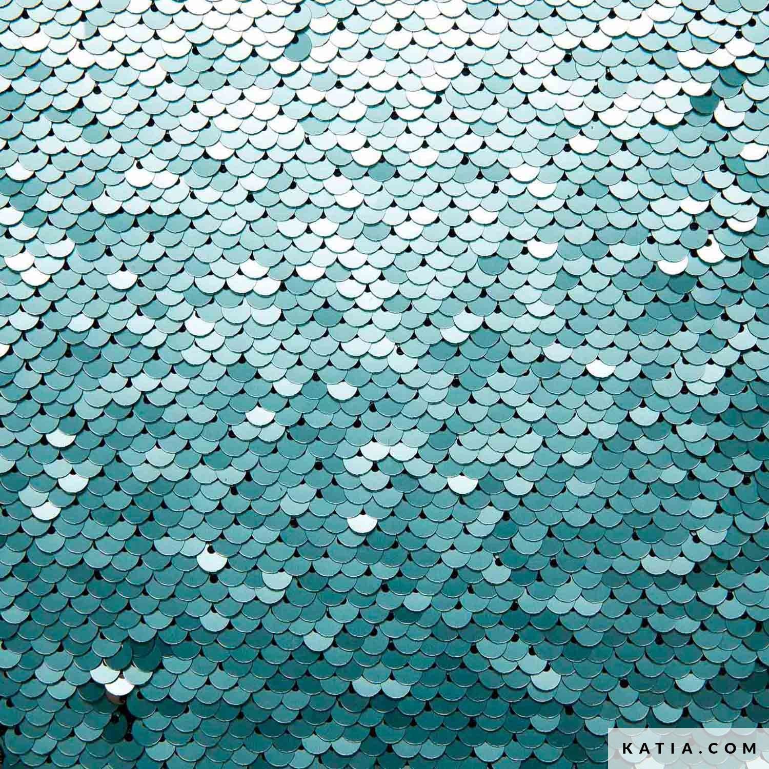 Wendepailletten zweifarbig türkis/bronze