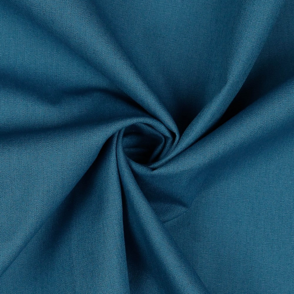 Popeline rauchblau