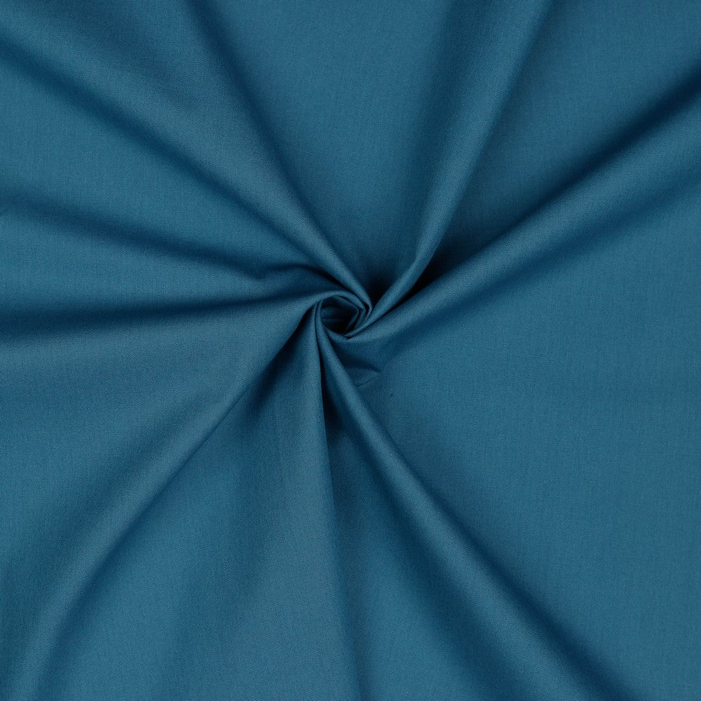 Popeline rauchblau