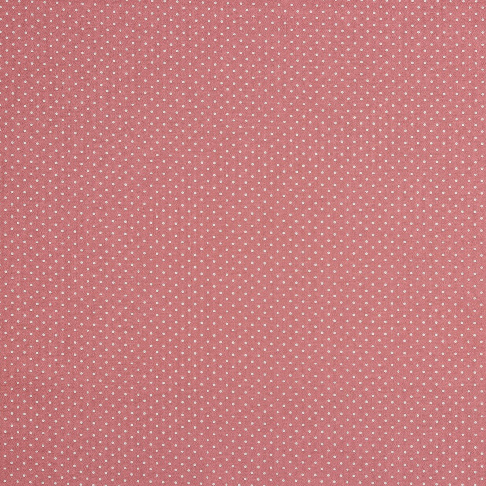 Popeline rosa klein gepunktet