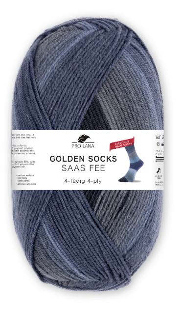 Pro Lana Golden Socks Saas Fee Stretch 4-fach