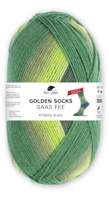 Pro Lana Golden Socks Saas Fee Stretch 4-fach