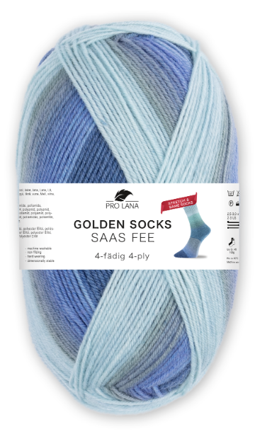 Pro Lana Golden Socks Saas Fee Stretch 4-fach