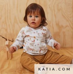 Baumwolljersey weiß mit Rentieren