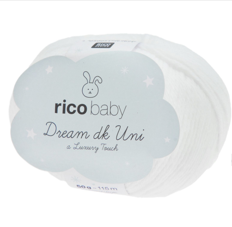 Rico Design Baby Dream dk Uni und mit Farbverlauf
