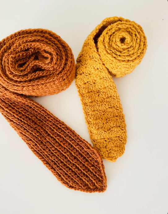Häkelworkshop mit Ela von Maschenherz - Minituch im Stil eines Sophie Scarf